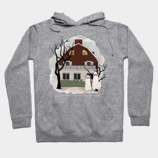 Ghost Visiting Horror House Hoodie